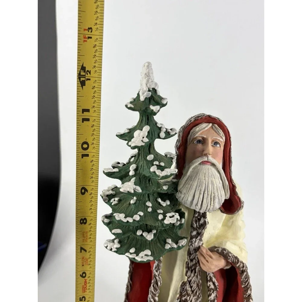 Christmas Santa Duncan Royale Collectors Edition History of Santa Large